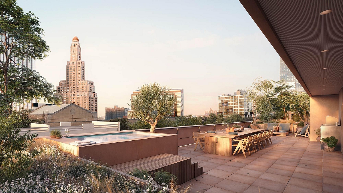 A closer look at Exotic Penthouse Views With Private Decks